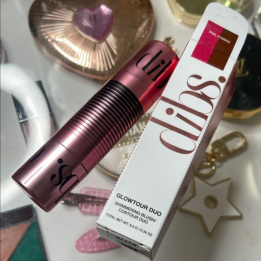 Dibs Pink Cosmos Glowtour Duo Shimmering Blush
